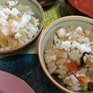 たけのこの混ぜご飯（大勢集まった時用）